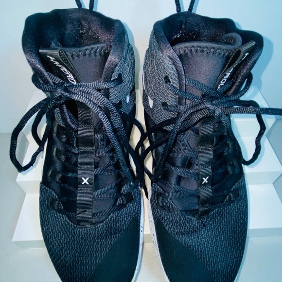 NIKE HYPERDUNK X EP BLACK W/Speckled Midsole Men's 10.5M Mid-Top AO7890-001 VGUC - Picture 3 of 10